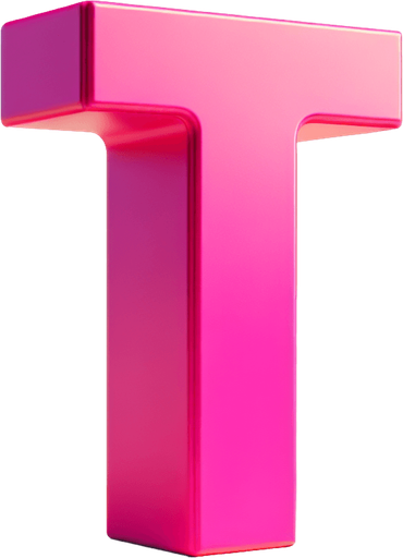T-mobile's pink T letter