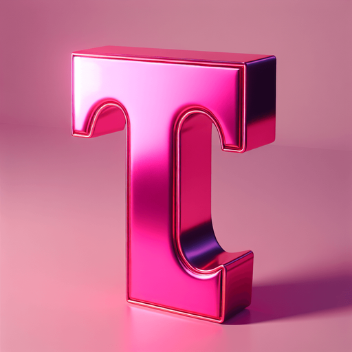 T-mobile's pink T letter