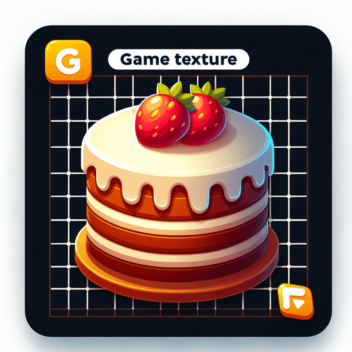 Cake.
Single Game Texture. In-Game asset. 2d. Blank background. High contrast. No shadows.