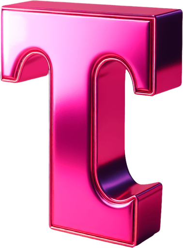 T-mobile's pink T letter