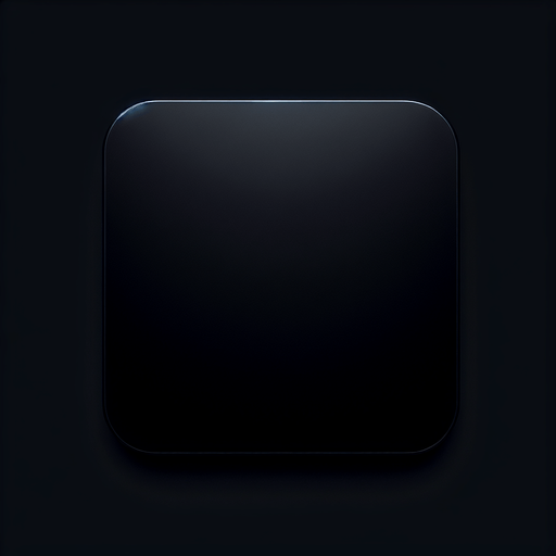 black square with rounded corners. simple. no light. just black..
Single Game Texture. In-Game asset. 2d. Blank background. High contrast. No shadows.