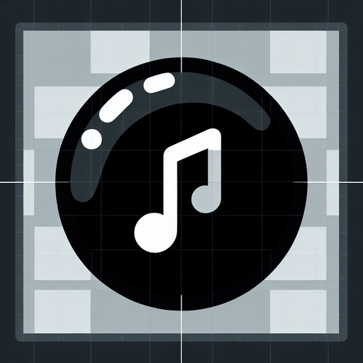 Круглая кнопка прозрачная внутри нота.
Single Game Texture. In-Game asset. 2d. Blank background. High contrast. No shadows.