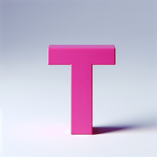 T-mobile's pink T letter