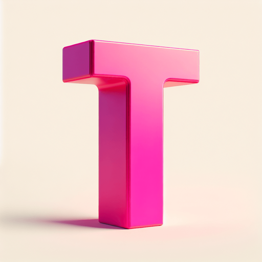 T-mobile's pink T letter