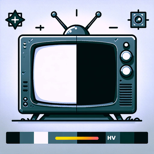 A tv screen.
Single Game Texture. In-Game asset. 2d. Blank background. High contrast. No shadows.