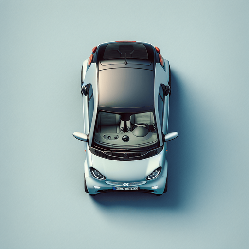 Smart mini, top view