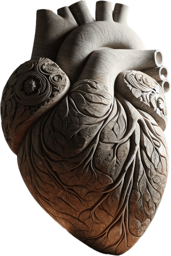 a big stone heart