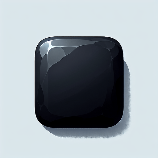 black square with rounded corners. simple. no light. just black..
Single Game Texture. In-Game asset. 2d. Blank background. High contrast. No shadows.