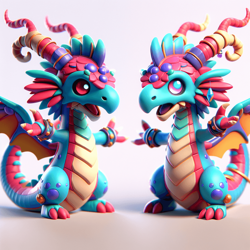 Pokemon cartoon image.
Single Game Texture. In-Game asset. Blank background. High contrast. No shadows.3D image