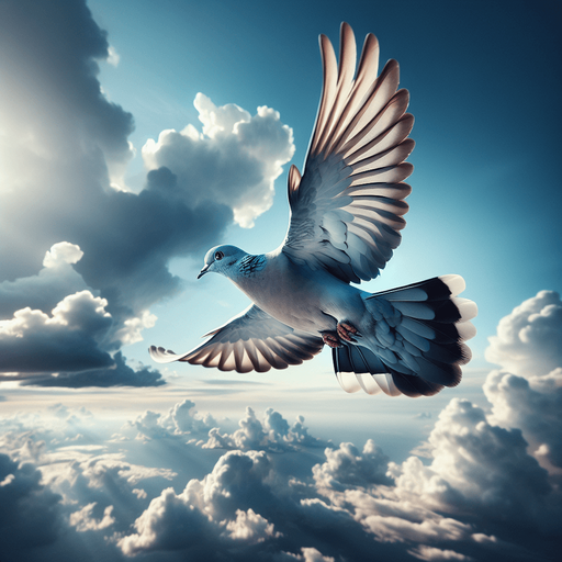 Flying Rock Dove