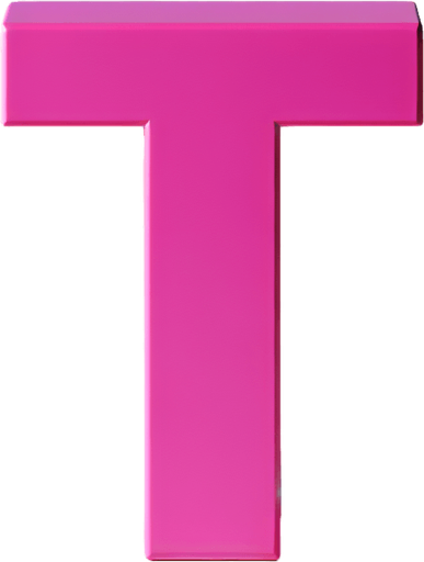T-mobile's pink T letter