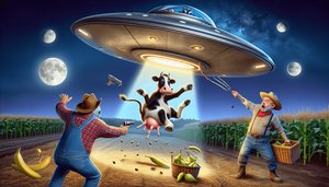 Aliens love cows