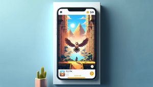 Squre flying game