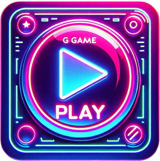 A big button that say Play to start playing a game. Use neon cyberpunk style..
Single Game Texture. In-Game asset. 2d. Blank background. High contrast. No shadows.