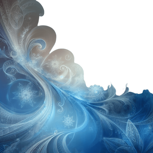 Pastel blue wallpaper.