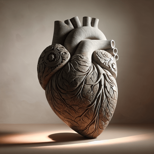 a big stone heart