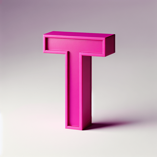 T-mobile's pink T letter