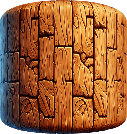 Wood texture
Single Game Texture. In-Game asset. 2d. Blank background. High contrast. No shadows.