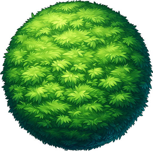 Green field.
Single Game Texture.  In-Game asset.  2d.  Blank background.  High contrast.  No shadows